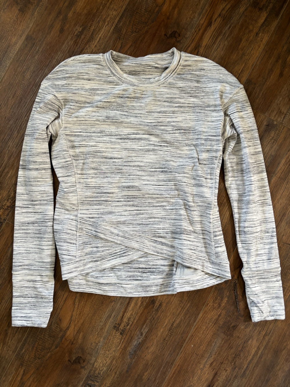 Light Heathered Gray Athletic Shirt